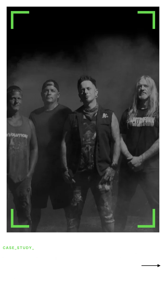 Album artwork and website design for Devolution