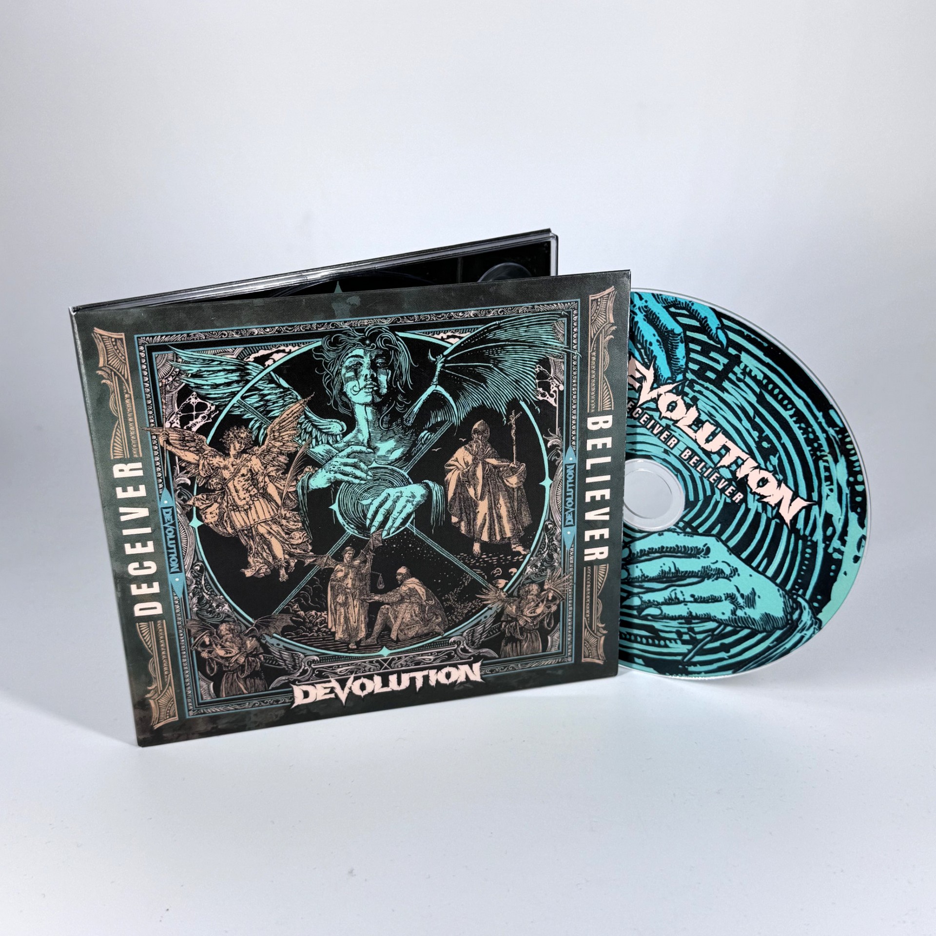 Devolution CD Layout - Front Cover &amp; Disc