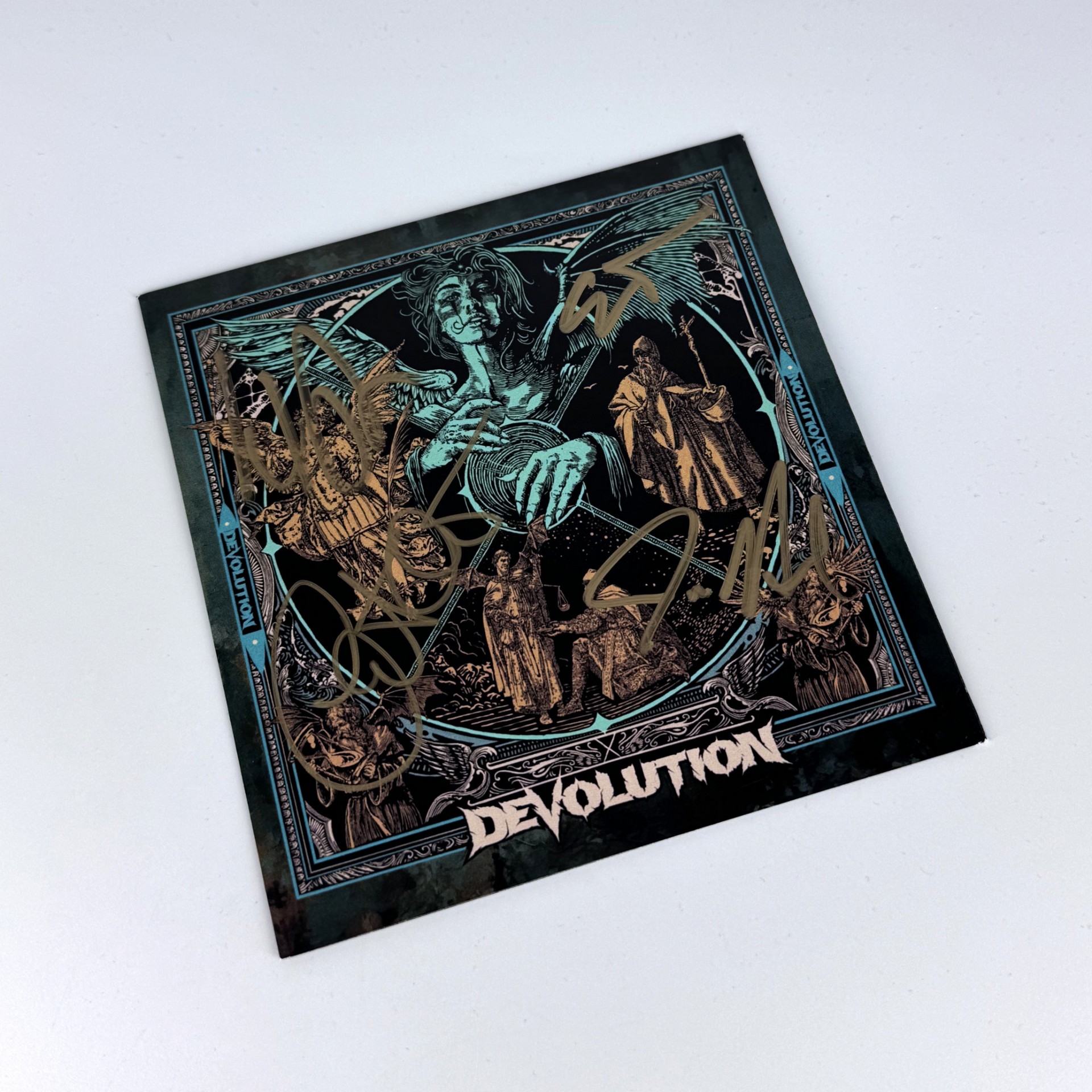 Devolution CD Layout - Booklet Front Cover