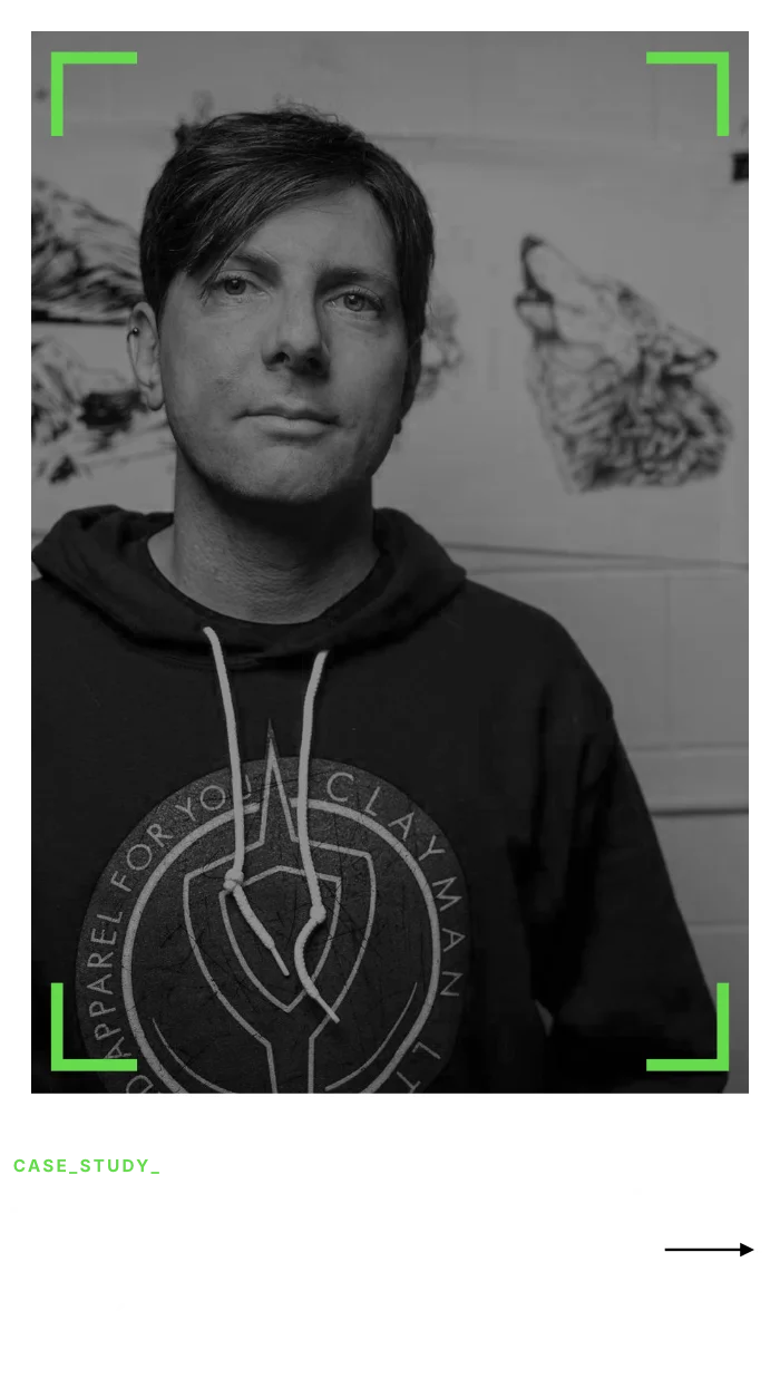 Motion graphics for Mark Kowalchuk's official Metallica apparel artwork